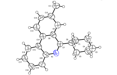 Synthesis and Crystal Structure of 6-Cyclohexyl-8-methylphenanthridine 2011-3158